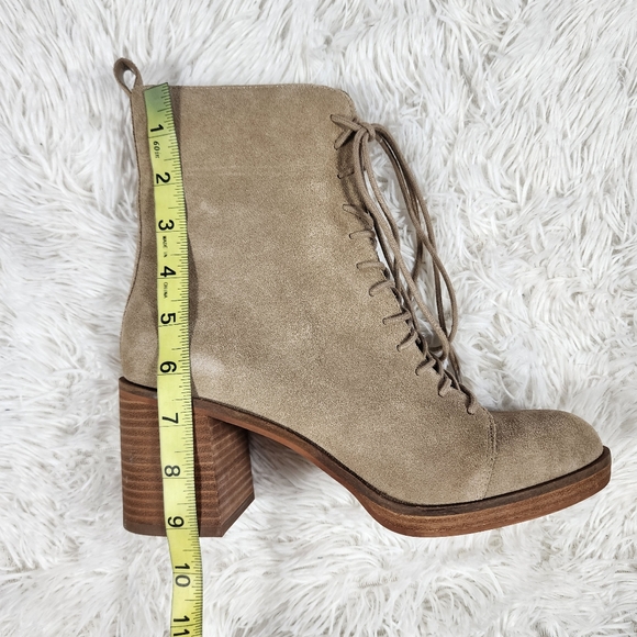 Vince Camuto Heeled Leather Ankle Boots 9.5 - Picture 7 of 12